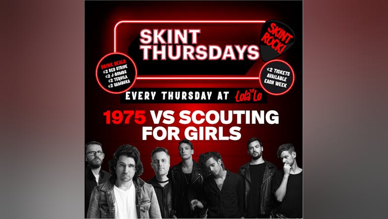 Skint Thursday - 1975  vs Scouting For Girls 