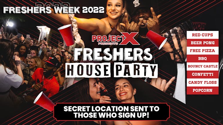 LEICESTER FRESHERS SECRET HOUSE PARTY || Leicester Freshers 2022