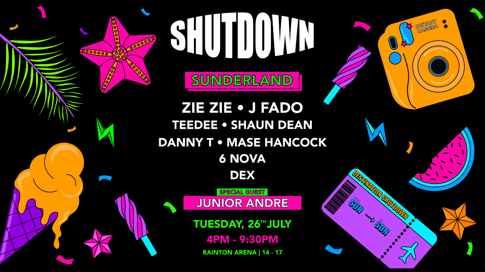 Shutdown Sunderland