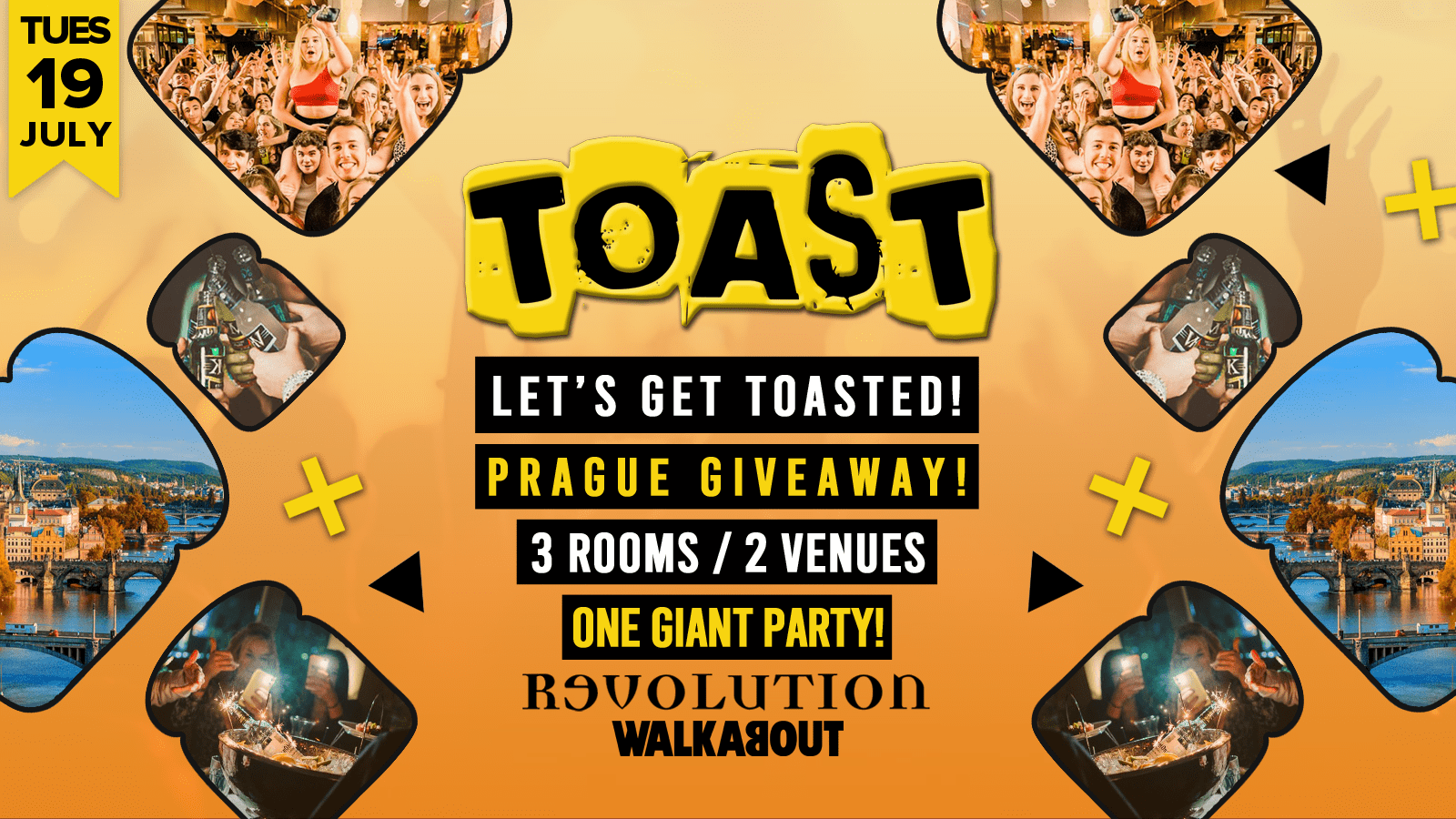 Toast • Prague Giveaway • Revolution & Walkabout