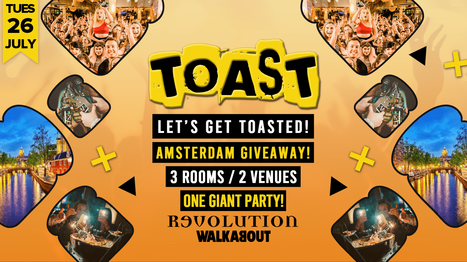 Toast • Amsterdam Giveaway • Revolution & Walkabout