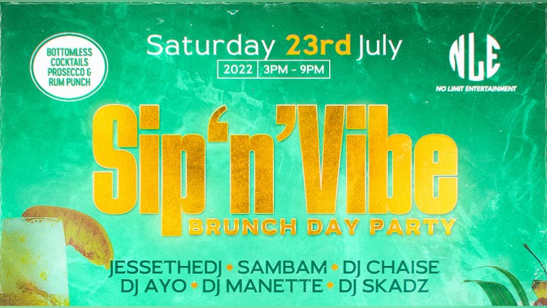 Sip ‘n’ Vibe Brunch Day Party 