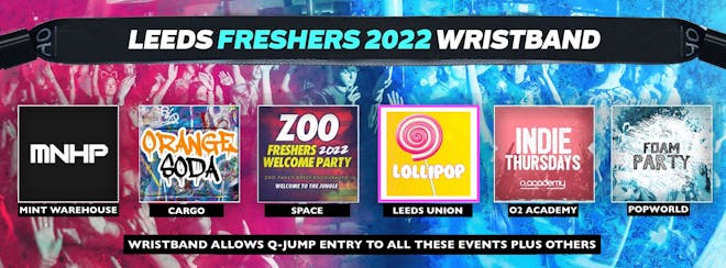 Leeds Freshers Events