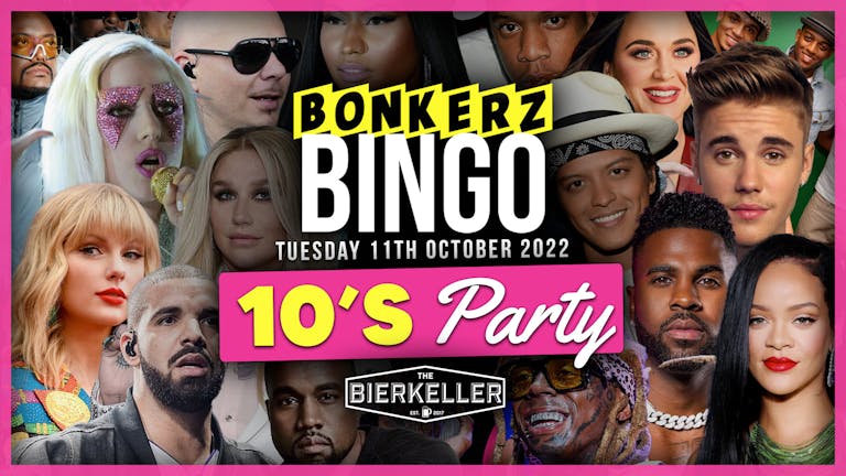Bonkerz Bingo | 2010s Party