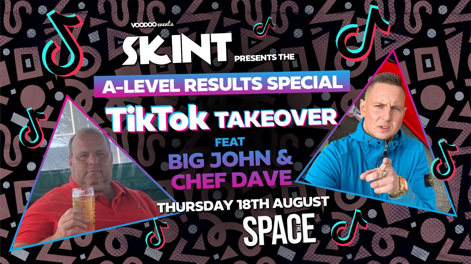 Skint Thursdays TikTok Takeover A Levels Special College/Sixth Form Discount Tickets – 18th August – (Sold out, head to main event to get last remaining tickets)