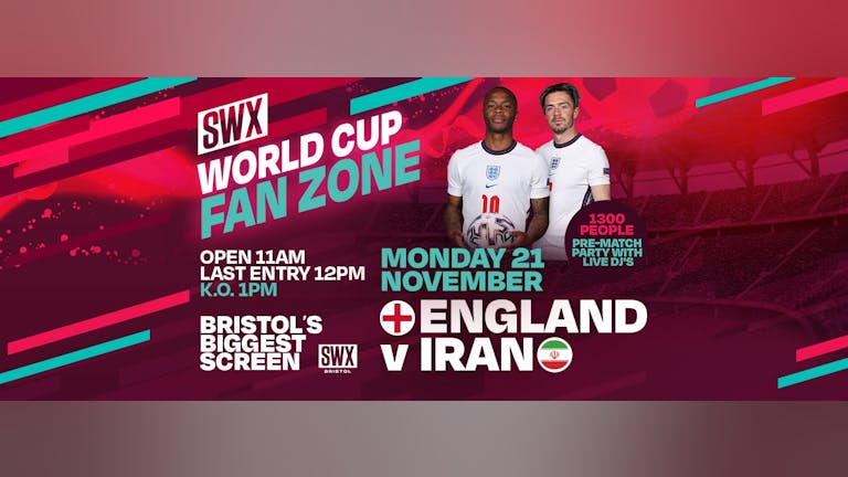 World Cup Fan Zone - England V Iran 