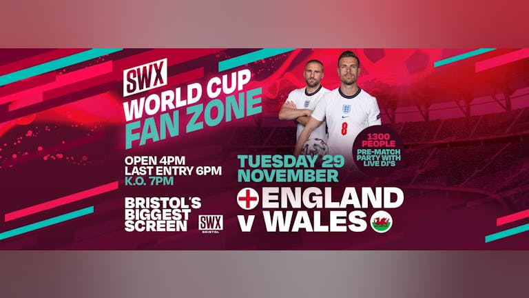 World Cup Fan Zone - England V Wales 