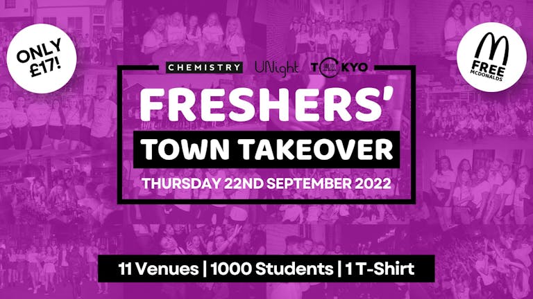 Freshers Town Takeover 2022 // South East's BIGGEST Pub Tour! // CANTERBURY'S BIGGEST NIGHT OF FRESHERS!!!