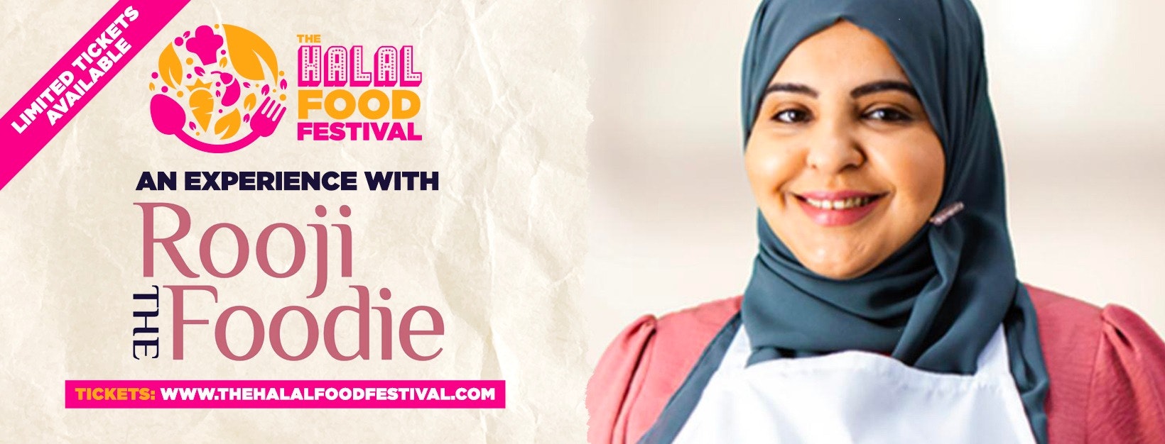 An Experience with ‘ROOJI THE FOODIE’ Live at The Halal Food Festival