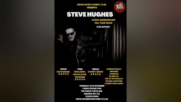Steve Hughes: Going Underground