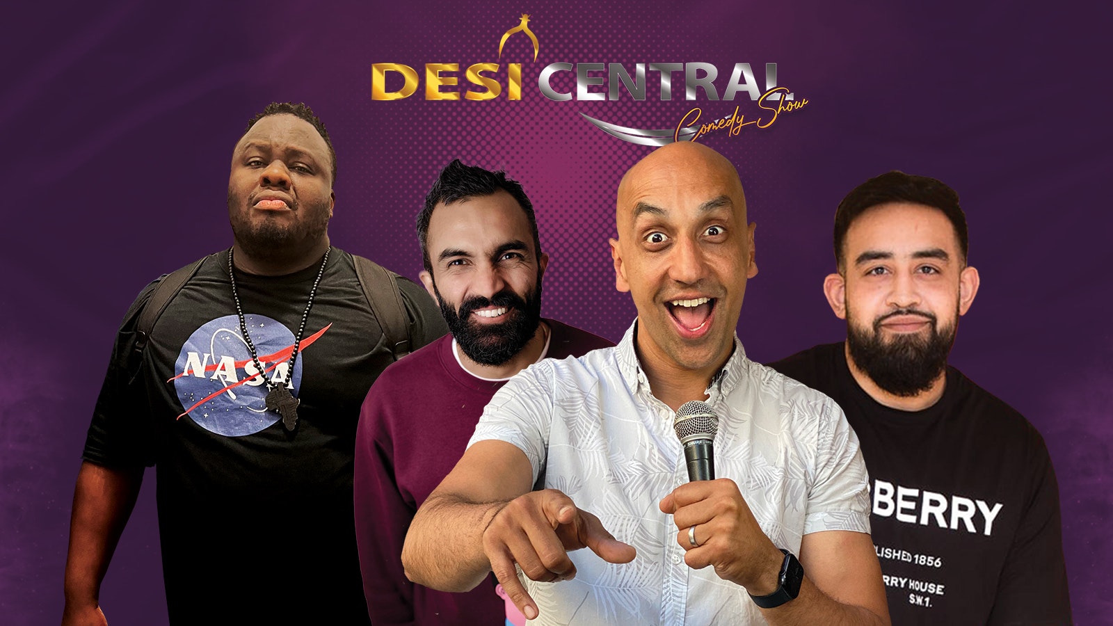 Desi Central Comedy Show – Birmingham **SHOW 1  – SOLD OUT **