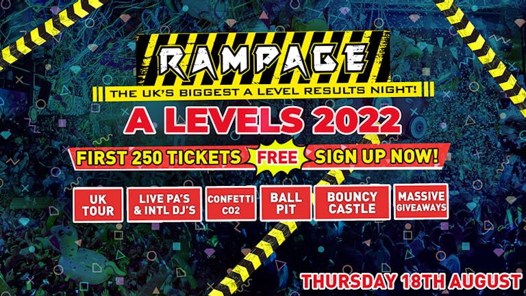 COVENTRY RAMPAGE | UK's BIGGEST A-LEVEL RESULTS PARTY 