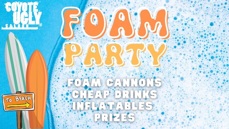 Freshers FOAM party! £3.50 DOUBLES £1 BOMBS. 2 Floors of music! Rock/Pop/RnB/House