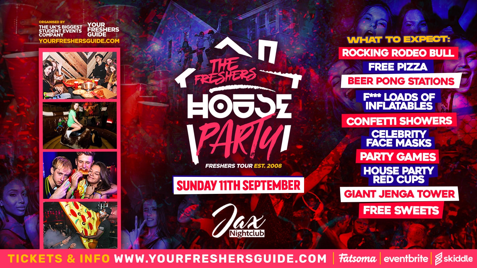 The Freshers House Party | Gloucestershire Freshers 2022 – Returners Tickets!