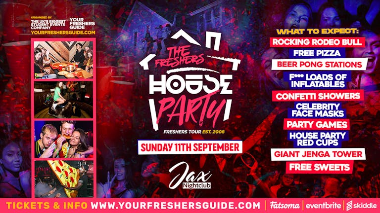 The Freshers House Party | Gloucestershire Freshers 2022 - Returners Tickets!