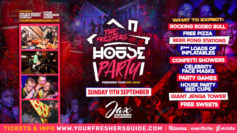 The Freshers House Party | Gloucestershire Freshers 2022 - Returners Tickets!