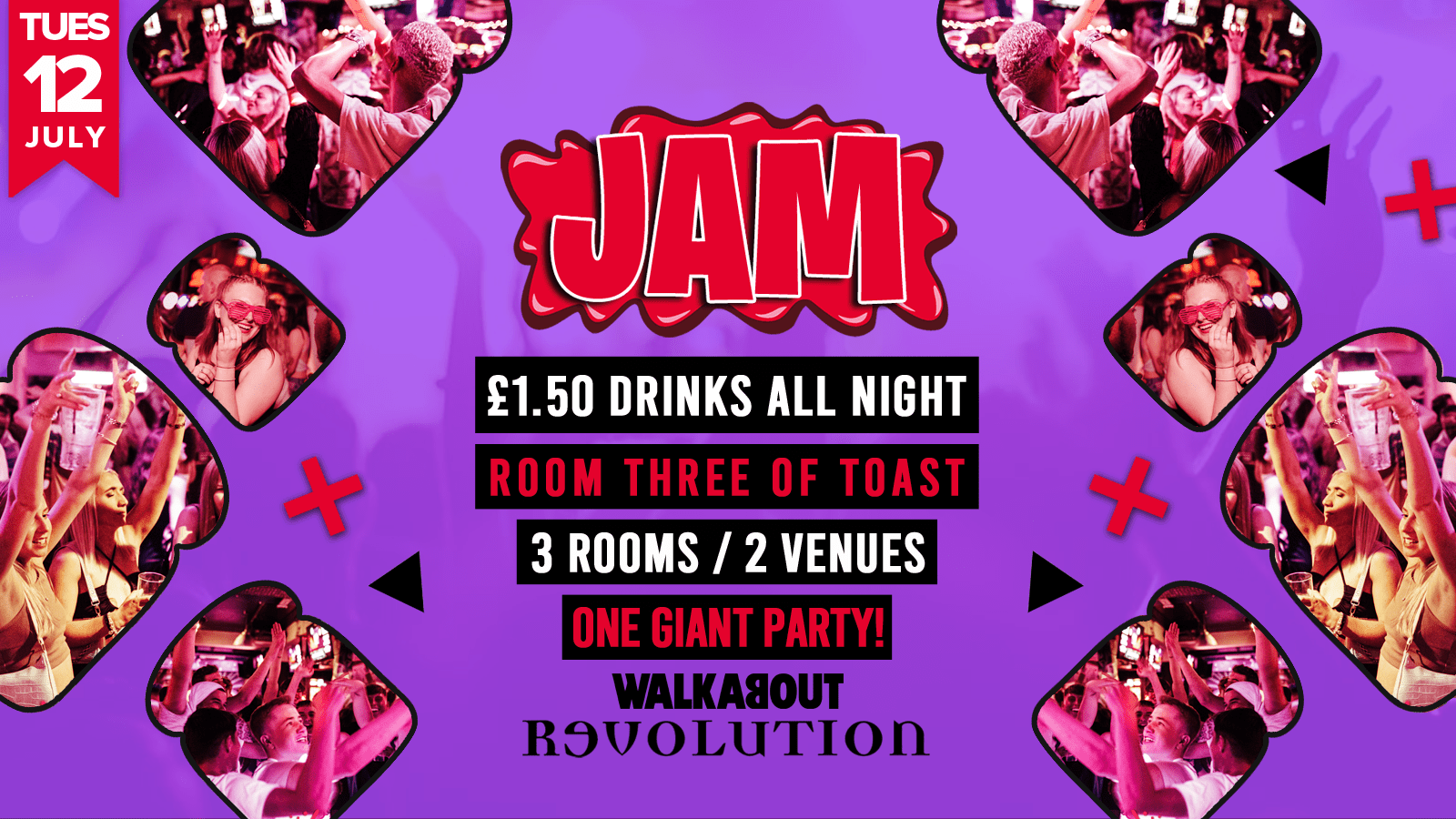 Jam • Room 3 Of Toast • Walkabout & Revolution