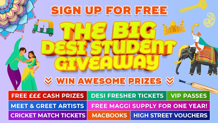 Exeter Desi Student Giveaway 2022