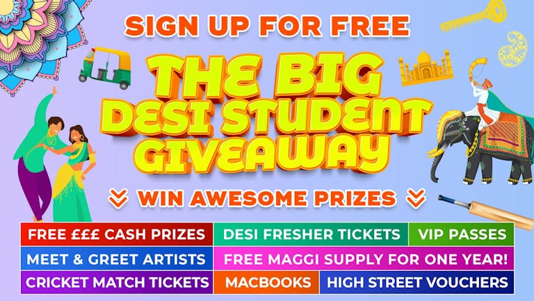 Oxford Desi Student Giveaway 2022