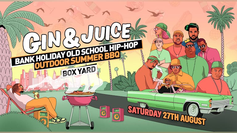 Bank Holiday Old School Hip-Hop Outdoor Summer BBQ - Liverpool 2022 - 80% SOLD OUT ⚠️