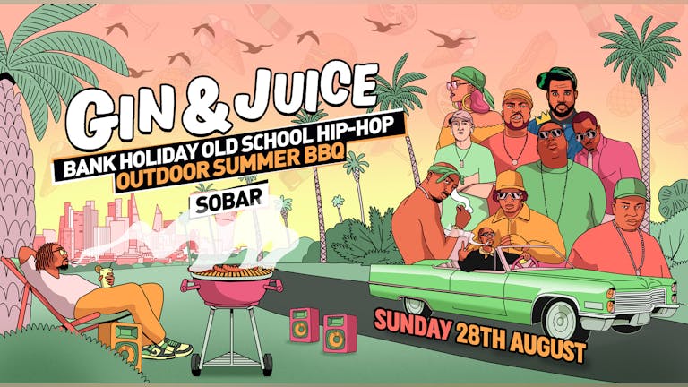 Bank Holiday Old School Hip-Hop Outdoor Summer BBQ - Southampton 2022 - 80% SOLD OUT ⚠️