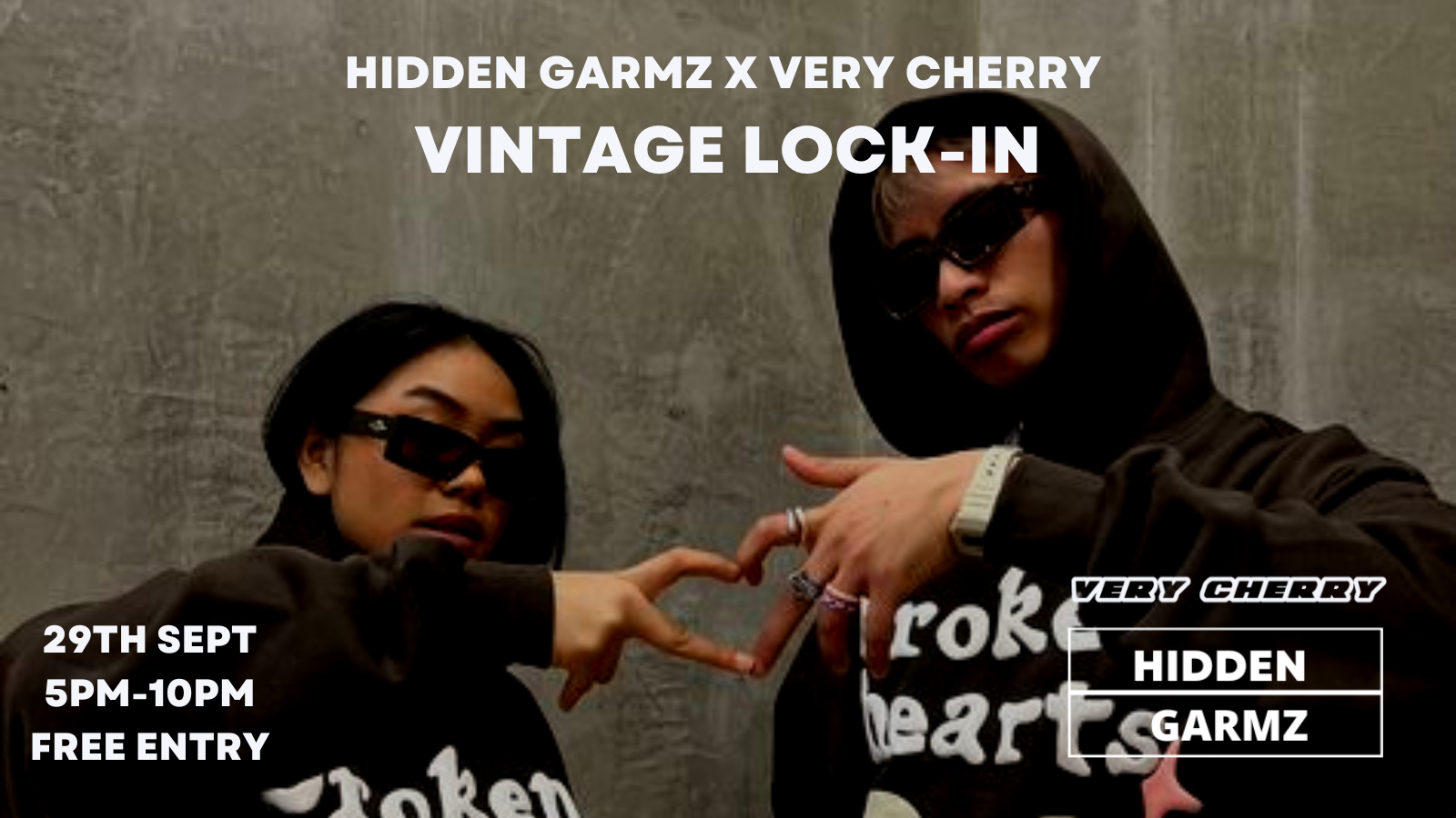 Hidden Garmz x Very Cherry Vintage Lock-In