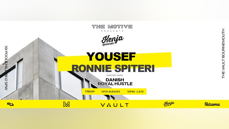 The Motive presents: YOUSEF (Featured at Circus/Elrow/Defected)
