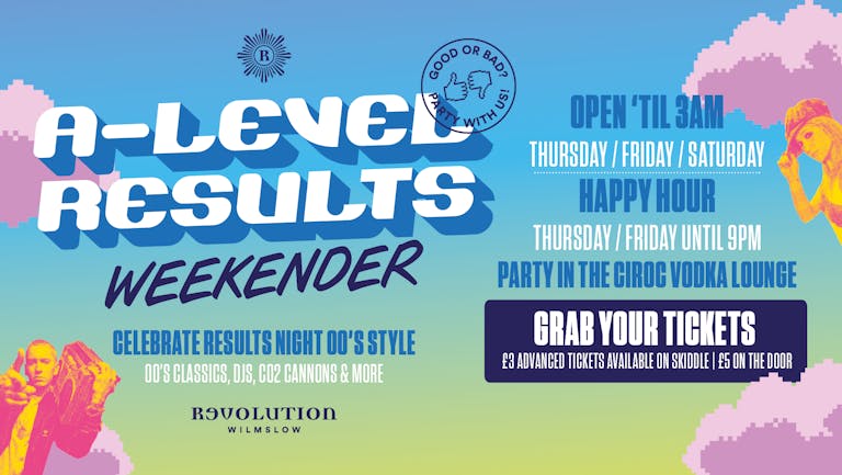 A Level Results Weekender