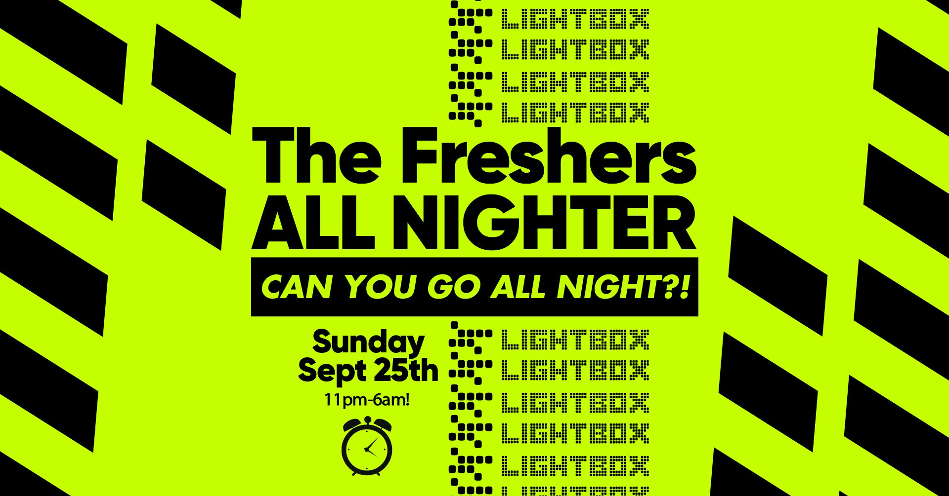 The Freshers ALL NIGHTER ⏰😵 🚨