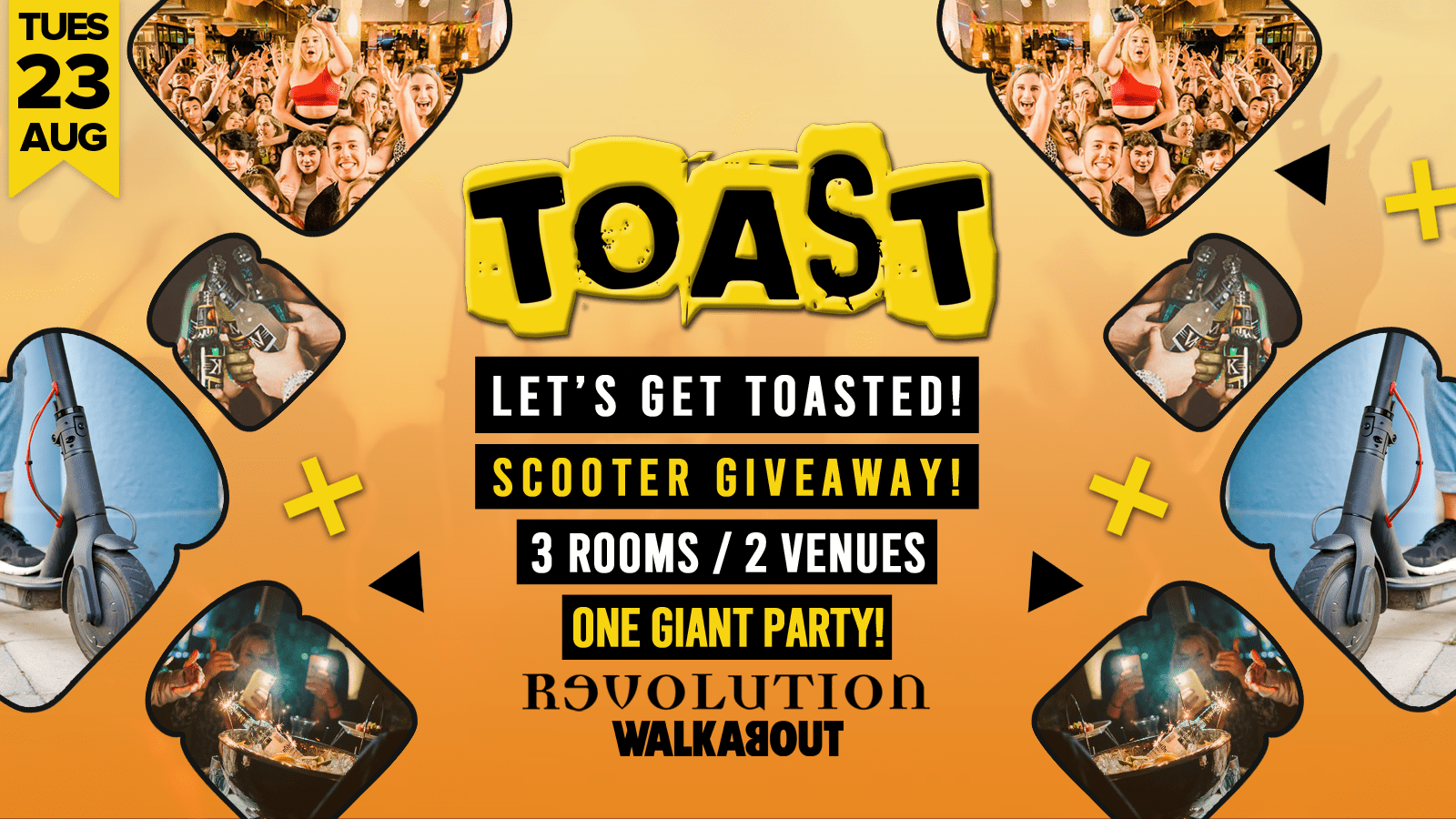 Toast • Scooter Giveaway • Revolution & Walkabout