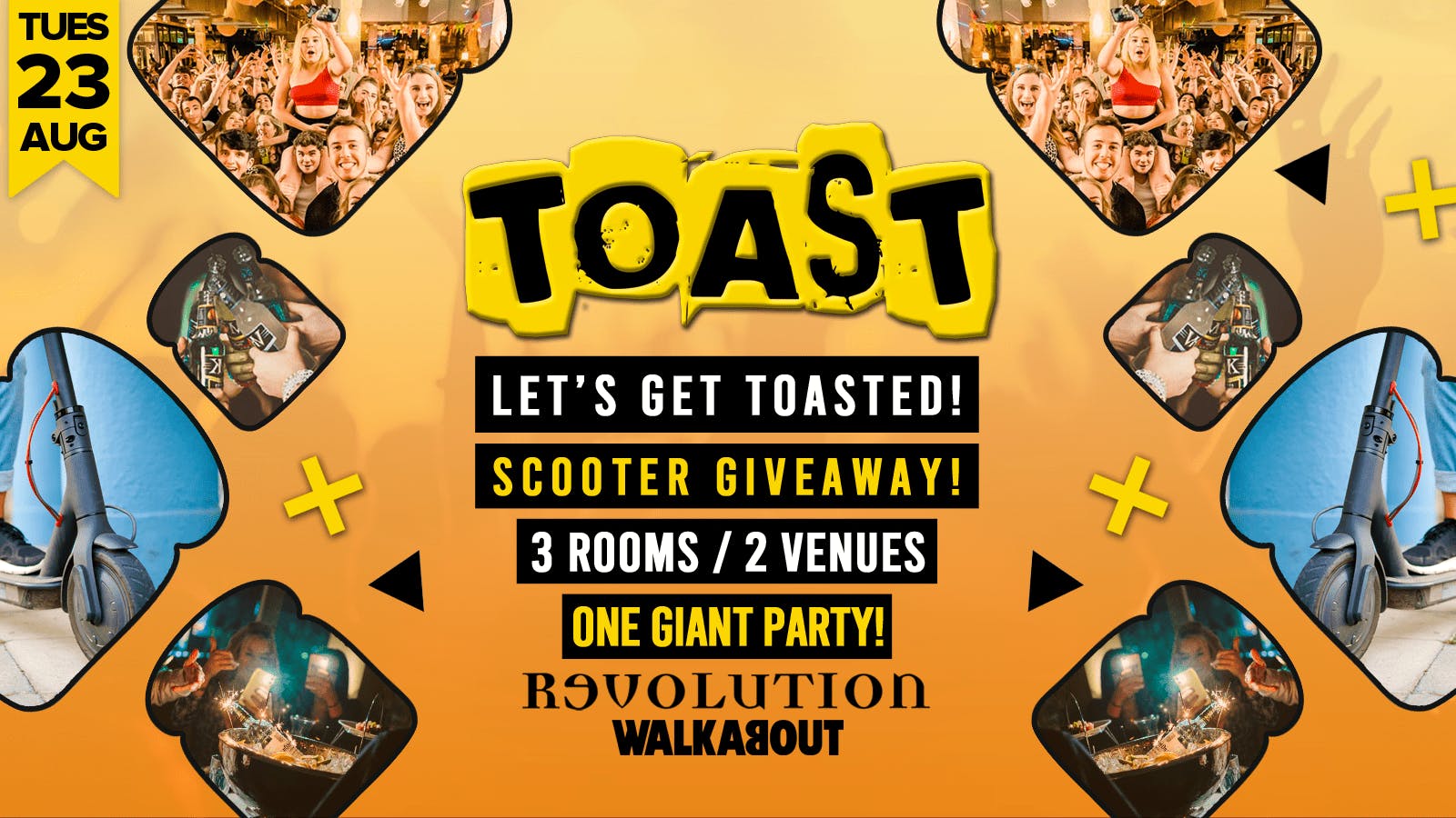Toast • Scooter Giveaway • Revolution & Walkabout