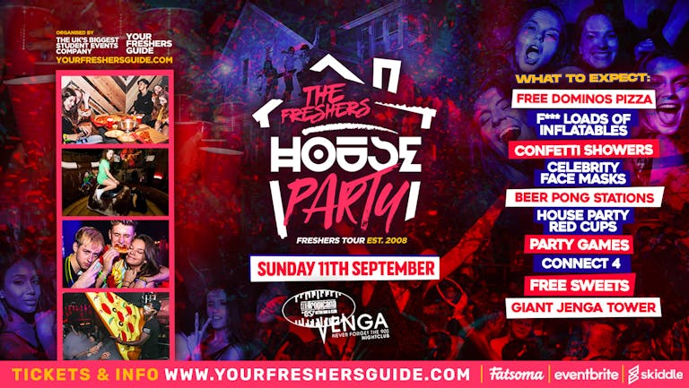 £1 Tickets - The Freshers House Party / Aberdeen Freshers 2022