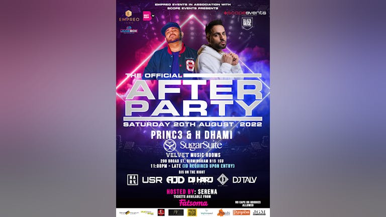 [SOLD OUT] The Official Afterparty - Diljit Dosanjh Concert