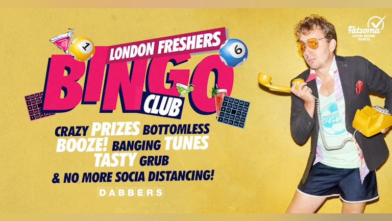 The London Freshers Bingo Club 🎱 Official Boozy Launch Part 2 🎉 Tickets Out Now! 