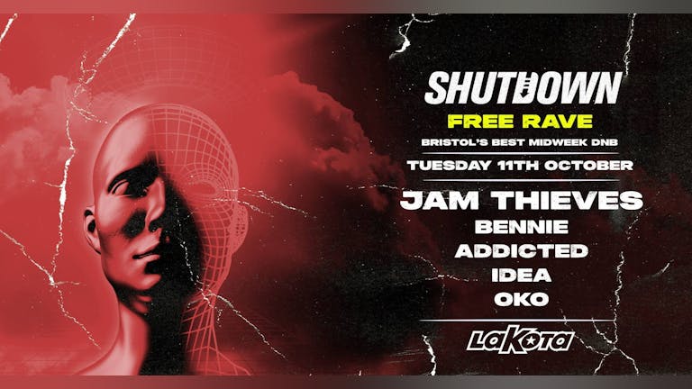 Shutdown: Fresher's Free Rave w/ Jam Thieves