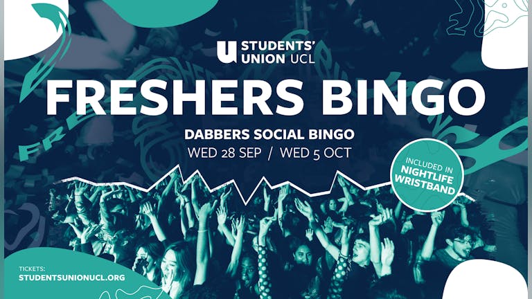 UCL Welcome Bottomless Bingo at Dabbers! - September 28th 