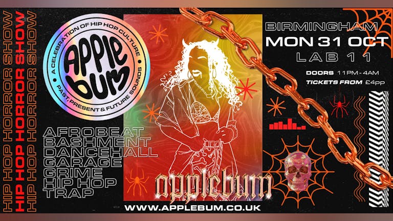 Applebum / Birmingham / Lab11 / Hip Hop Horror Show