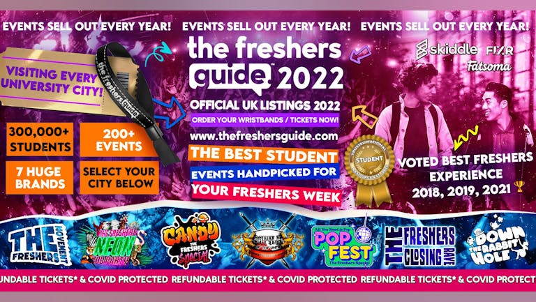 The Freshers Guide UK 2022 | Official UK Listings - Select Your City From The List Below [A-Z] ⏬ 