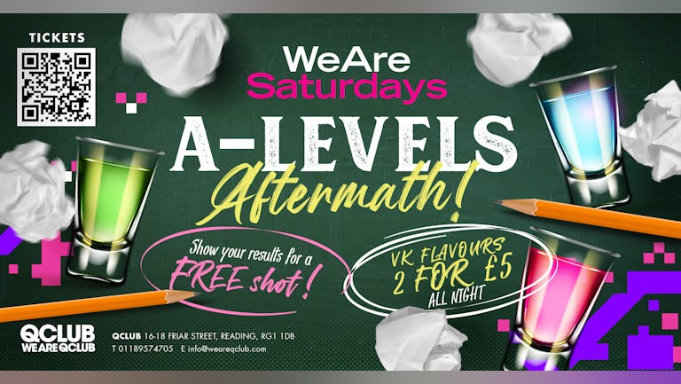 WeAreSaturdays / A-LEVELS AFTERMATH + 2 FOR £5 VK's!