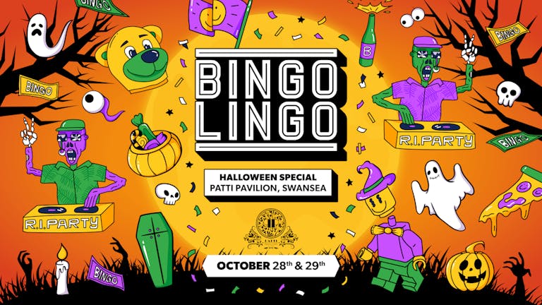 BINGO LINGO - Swansea - Halloween Special - October 28th - Patti Pavilion - SOLD OUT