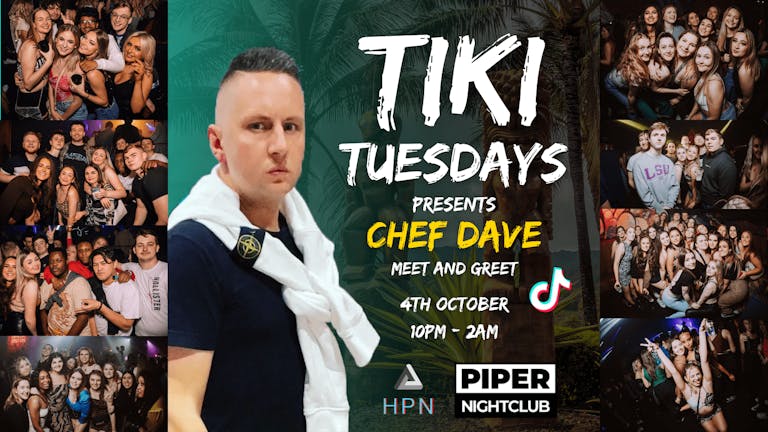 Tiki Tuesdays ft Chef Dave & Aaron Hunt - 4th October