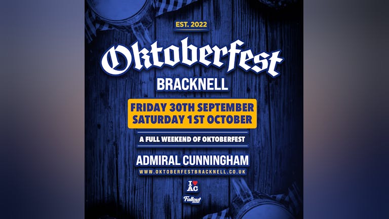 Oktoberfest Bracknell • Saturday 1st October
