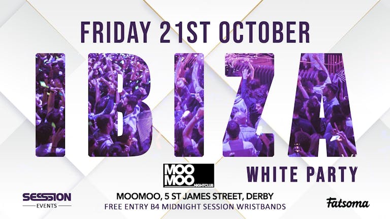 CODE Friday Ibiza White Party 21st October At MooMoo!