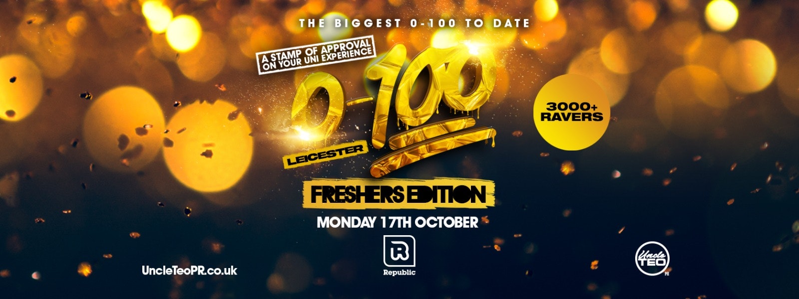 0-100 : Freshers Edition [1000+ TICKETS SOLD IN 10 MINS]