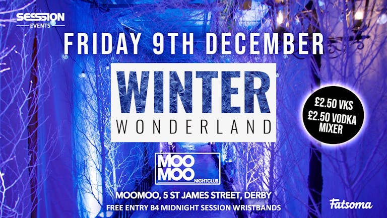 CODE Friday Winter Wonderland 9th December At MooMoo!