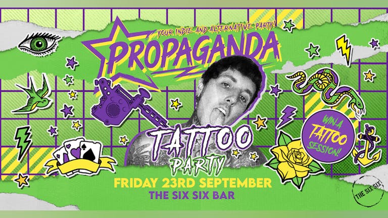 Propaganda Cambridge - Tattoo Party