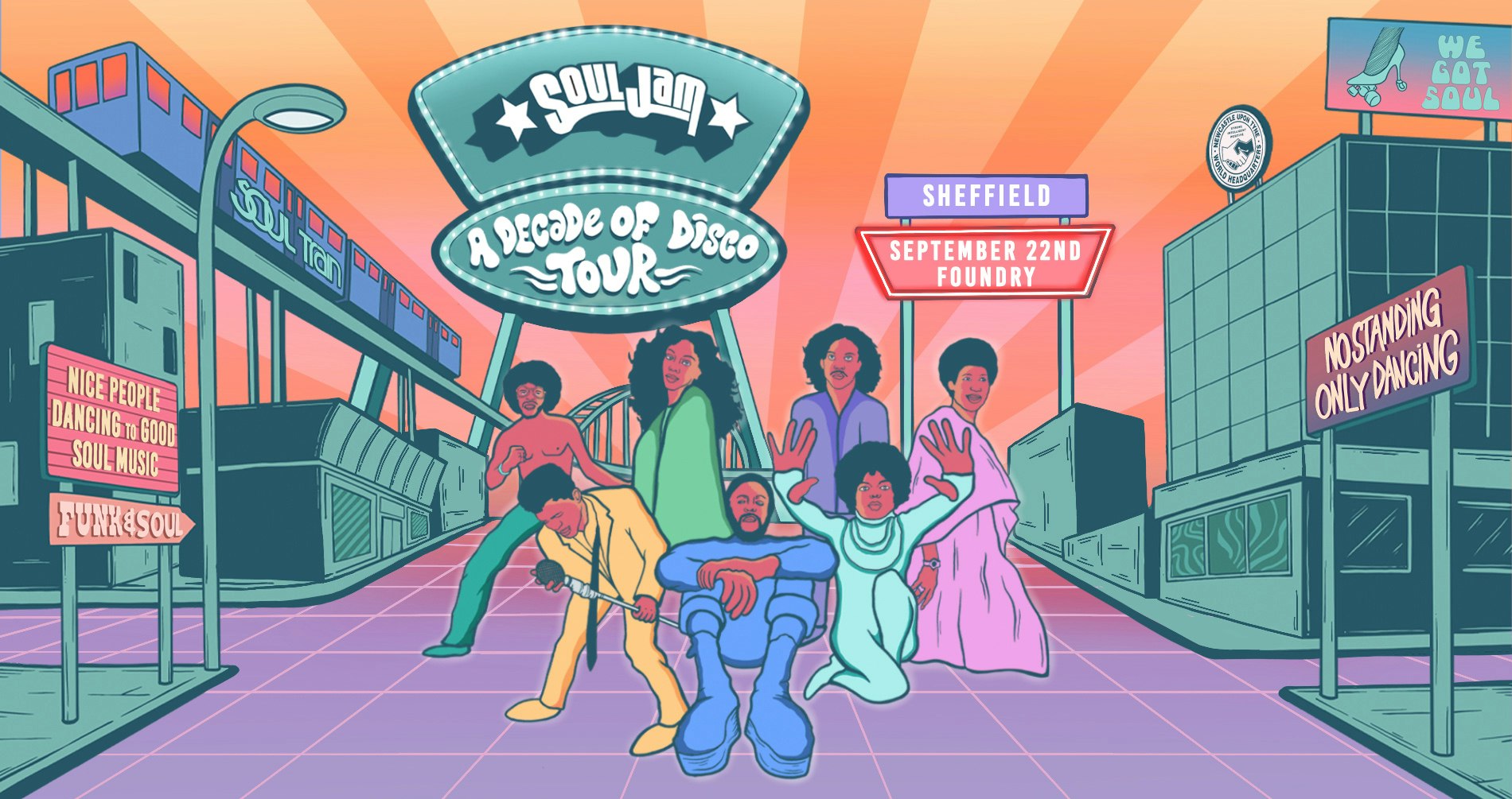 SoulJam | Sheffield | A Decade of Disco!