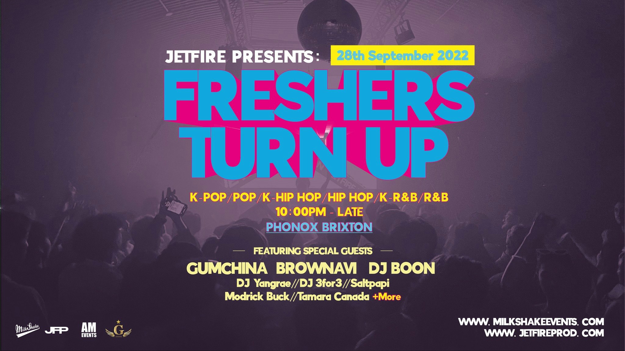 Jetfire Freshers Turn Up at Phonox London