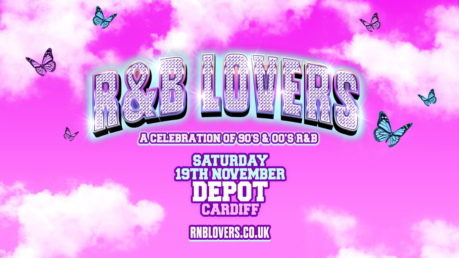 R&B Lovers – Saturday 19th November – DEPOT Cardiff [100 TICKETS LEFT!]