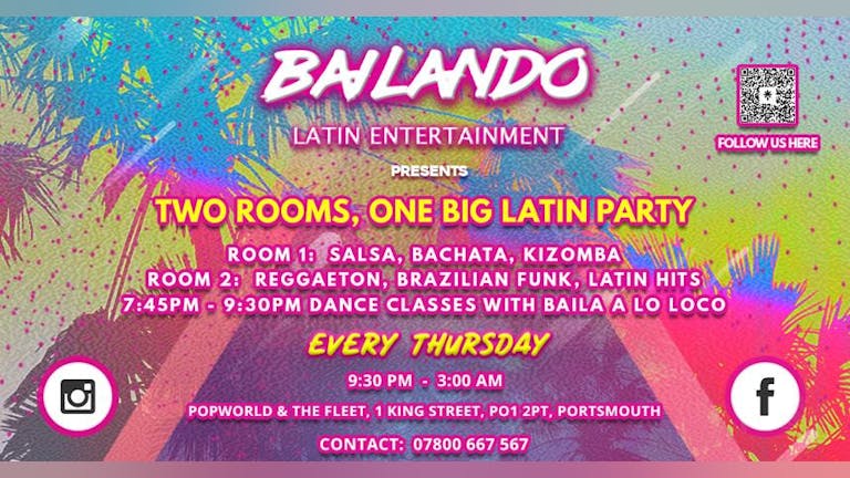 BAILANDO - free entry giveaway